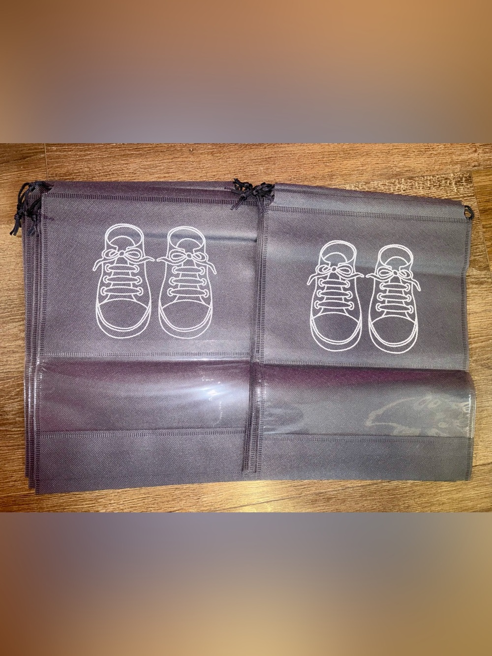 🏝️ Vacation/Travel Shoe Protector Bags-Lot of 6 Brand New!